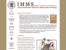 Tablet Screenshot of immsoc.org